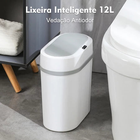 Lixeira Automática 12L com Sensor Inteligente