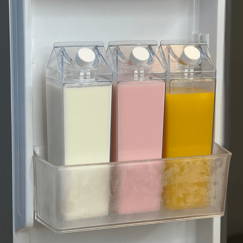Kit 3 Garrafas para Bebidas Decorativa  1 Litro