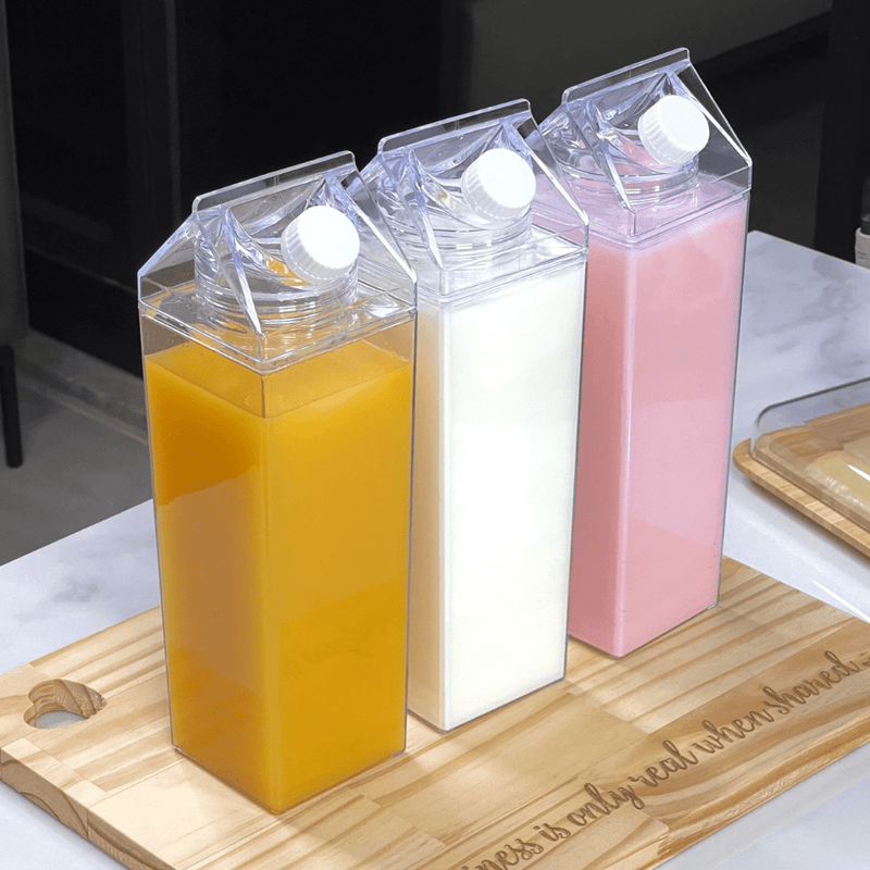 Kit 3 Garrafas para Bebidas Decorativa  1 Litro