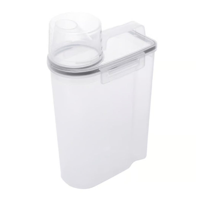 Kit 4 Pote Hermético com Copo Medidor Bico Dosador 2,5 Litros