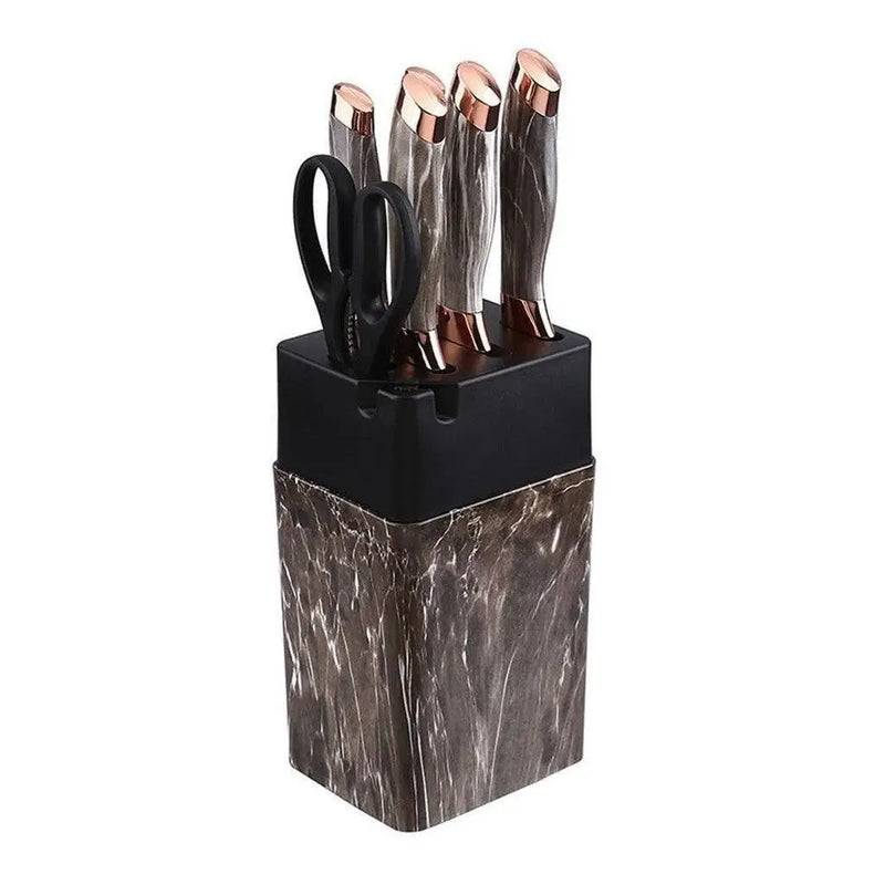 Kit Facas Churrasco Aço Antiaderente 7 Peças Premium