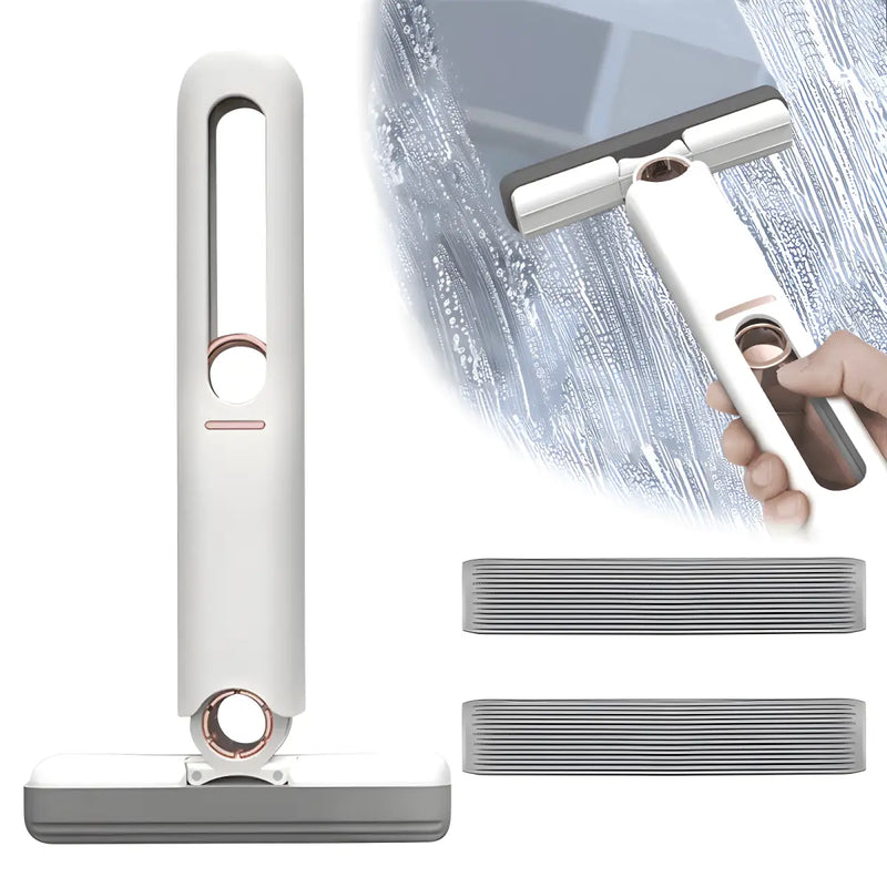 Mini Rodo Esfregão Portátil Limpeza Multifuncional